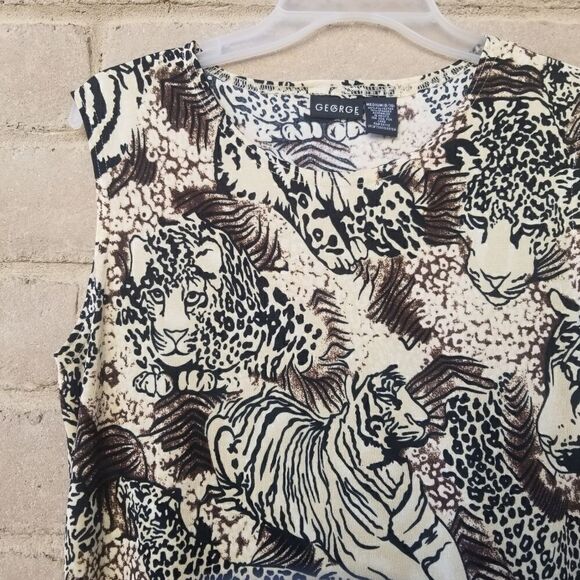 George sleeveless top. Size M, 8/10. - Picture 7 of 12